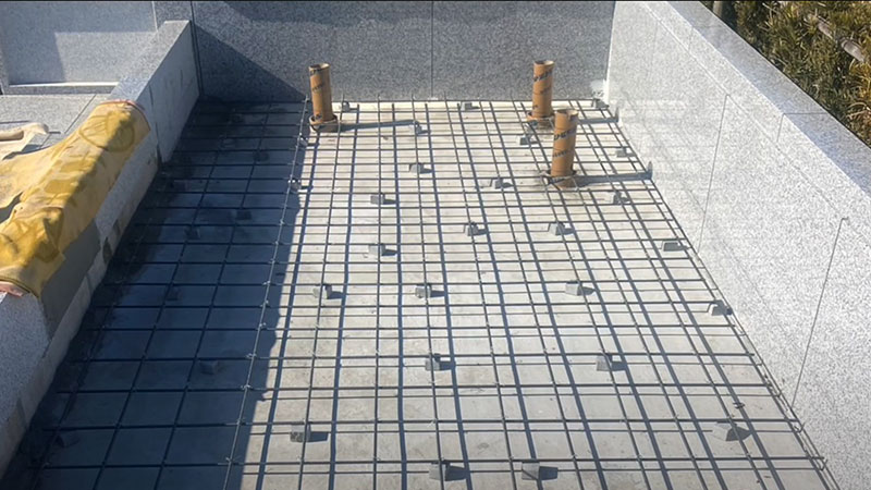 二段目 鉄筋組