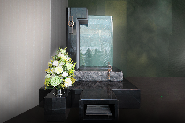 少女と夜空 正面