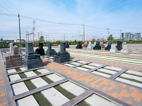 横ゆとり区画施工例