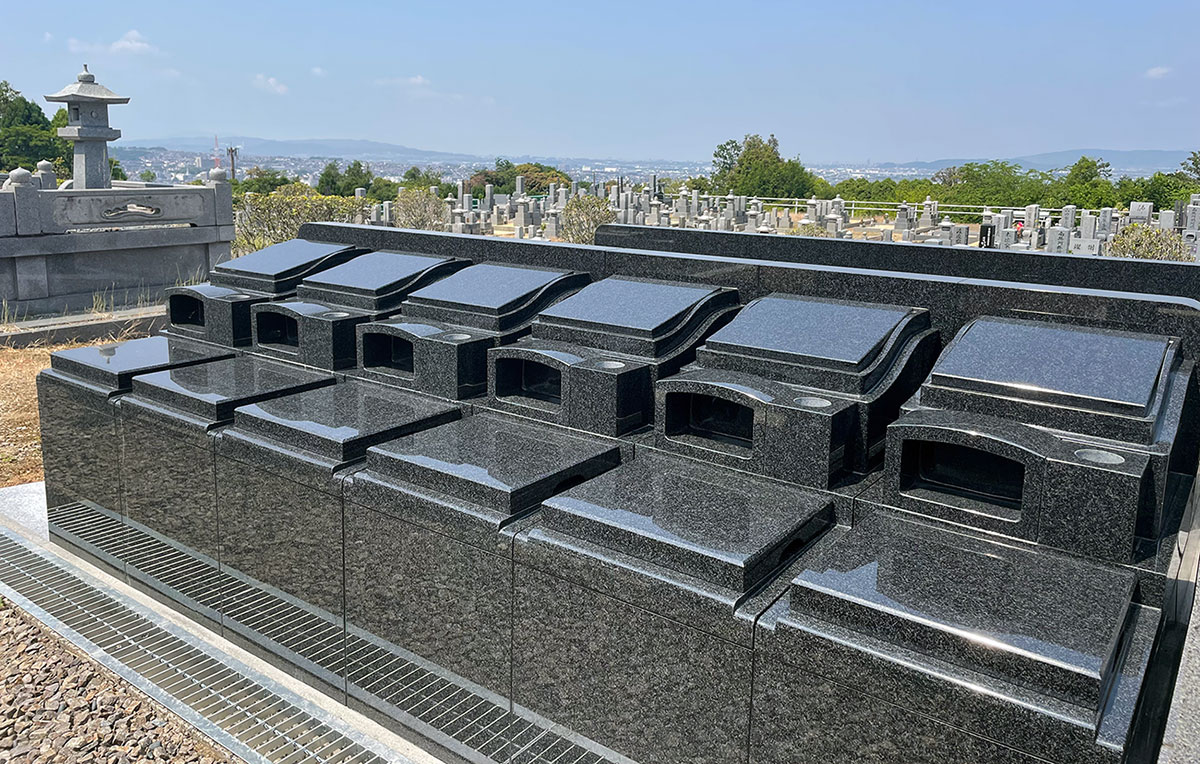 京都霊園 2聖地 未使用墓地 巻き石付き