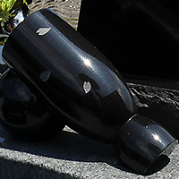 画像：R面への彫刻