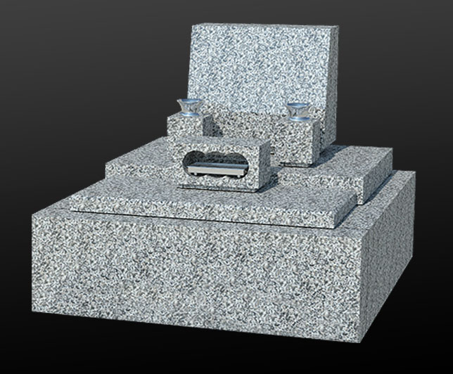 シンプルで上品なデザインが周囲と調和し、清潔感と明るさを感じさせます。世代を超えて安心して受け継ぐことができ、大切な方を祀るにふさわしい佇まいです。